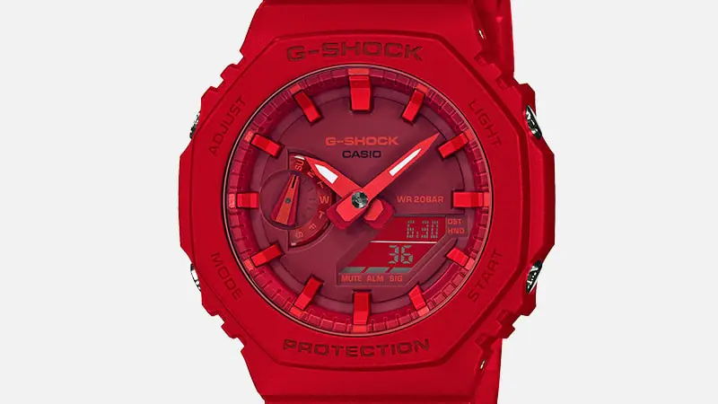 G-SHOCK 2100 Series New Design red
