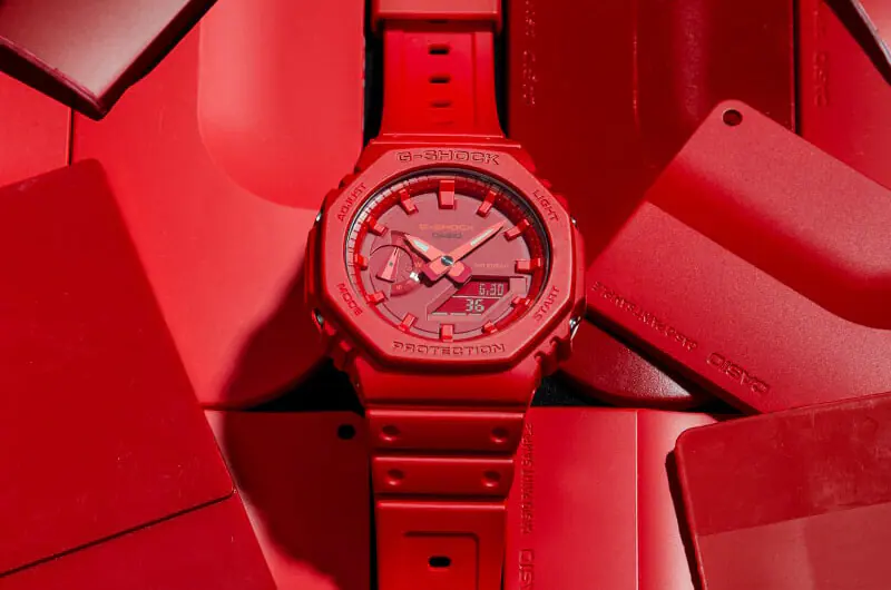 G-SHOCK 2100 Series New Design red
