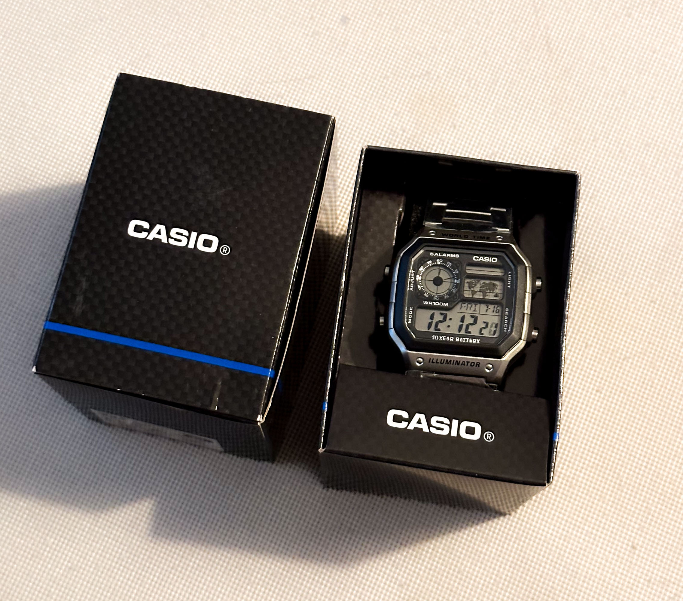 Casio Royale AE-1200 World Time ILLUMINATOR