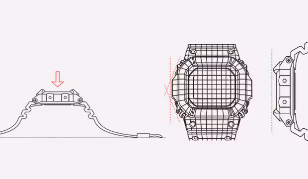 G-SHOCK All-directional covering
