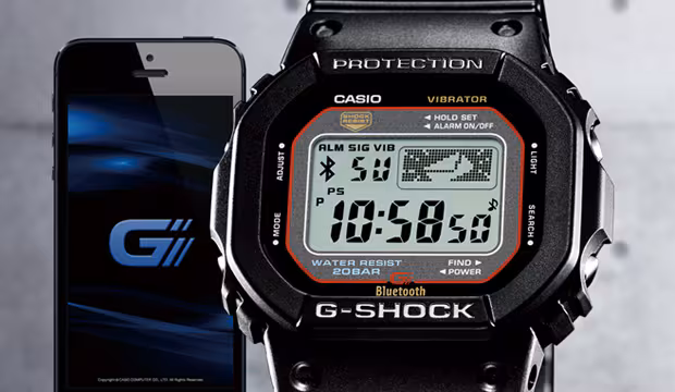 G-SHOCK Even more practical utility Smartphone Link